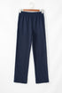 Fleece Lined Drawstring Waist Relaxed Fit Pants