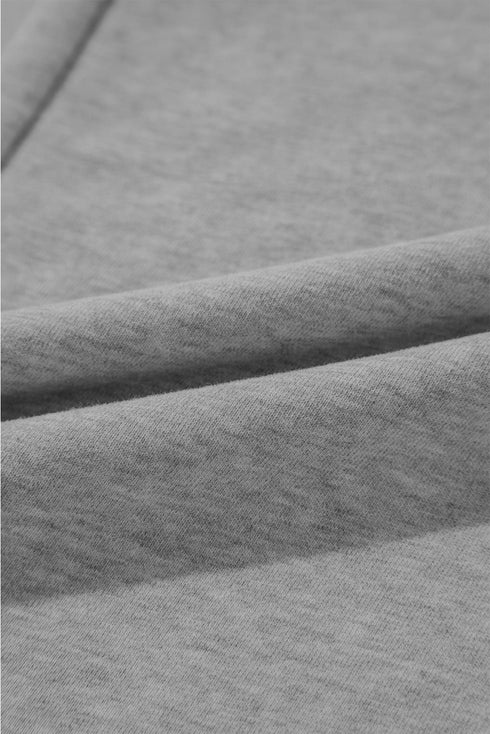 Fleece Lined Drawstring Waist Relaxed Fit Pants