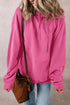Fleece Lined Kangaroo Pocket Drawstring Chunky Hoodie