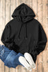 Fleece Lined Kangaroo Pocket Drawstring Chunky Hoodie