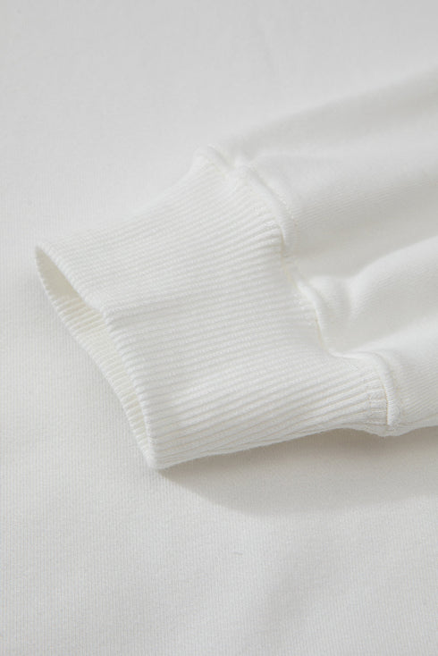 Fleece Lined Kangaroo Pocket Drawstring Chunky Hoodie