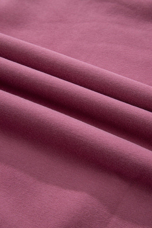 Fleece Lined Kangaroo Pocket Drawstring Chunky Hoodie