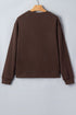 Floral Buffalo Plaid Striped Embroidered Patch Western Pullover Sweatshirt