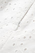 Floral Eyelet Embroide Sleeveless Shift Dress