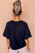 Floral Graphic Crewneck Short Sleeve Jersey Tee
