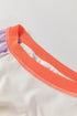 Floral Mixed Print Patchwork Three Quarter Sleeve Blouse