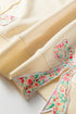 Floral Patched Raw Seam Bow Detail Baggy Long Sleeve Top