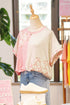 Floral Patchwork Mixed Pattern Relaxed Fit T Shirt