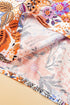 Floral Print Bishop Sleeve Frilled Round Neck Blouse