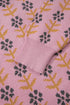 Floral Print Crew Neck Button Front Knit Cardigan