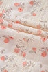 Floral Print Embroidered Detail Crochet Cap Sleeve Blouse