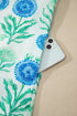 Floral Print Half Button Frilly Short Sleeve Dress