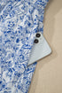 Floral Print Knot Strap High Waist Flared Maxi Dress