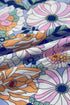 Floral Print Lace Up High Waist Ruffle Maxi Skirt