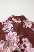 Floral Print Long Sleeve Button Down Shirt