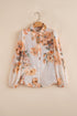 Floral Print Long Sleeve Button Down Shirt
