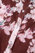 Floral Print Long Sleeve Button Down Shirt