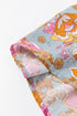 Floral Print Puff Sleeve Smocked Tiered Midi Dress