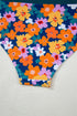 Floral Print Racerback Cutout High Waist 2pcs Bikini