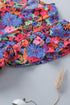 Floral Print Ruffle Sleeve Tiered Babydoll Top
