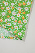 Floral Print Ruffle Sleeve V Neck Viscose Blouse