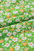Floral Print Ruffle Sleeve V Neck Viscose Blouse