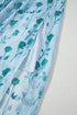 Floral Print Ruffled Side Slit Tube Top Maxi Dress