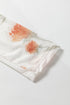 Floral Print Sheer Mesh Round Neck Long Sleeve Top