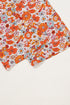 Floral Print Sleeveless Smocked Southern Belle Shift Jumpsuit