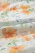 Floral Print Smocked Puff Sleeve Cotton A Line Dress
