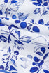 Floral Print Smocked Square Neck Bubble Sleeve Maxi Dress