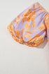 Floral Print Smocked Square Neck Puff Sleeve Babydoll Blouse