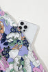 Floral Print Smocked Square Neck Wide Leg Jumpsuit
