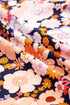 Floral Print Smocked Square Neck Wide Leg Jumpsuit