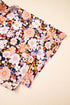 Floral Print Smocked Square Neck Wide Leg Jumpsuit