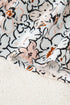 Floral Print Split Neck Balloon Sleeve Woven Blouse