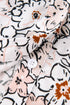 Floral Print Split Neck Balloon Sleeve Woven Blouse