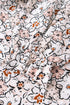 Floral Print Split Neck Balloon Sleeve Woven Blouse