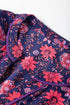 Floral Print Split Neck Relaxed Fit Woven Blouse