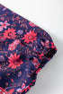 Floral Print Split Neck Relaxed Fit Woven Blouse