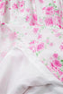 Floral Print Square Neck Ribbon Knot Back Mini Dress