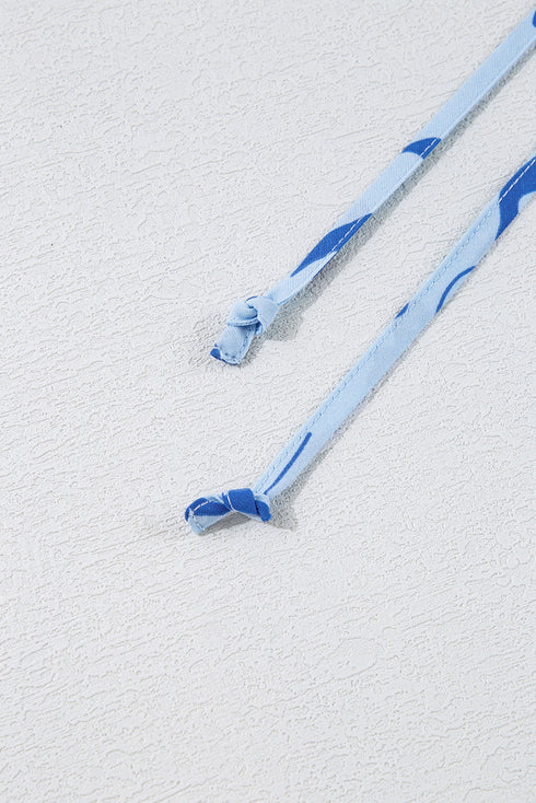 Floral Print Tiered Frilled Trim Flutter Sleeve Maxi Dress