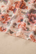 Floral Print Western Mock Neck Slim Long Sleeve Top