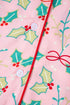 Floral Print Wide Leg Southern Belle Christmas Sleepwear