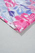 Floral Printed Sleeveless O Neck Knot Waist Maxi Dress