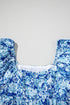 Floral Puff Sleeve Babydoll Mini Dress