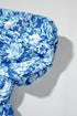 Floral Puff Sleeve Babydoll Mini Dress