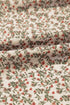 Floral Puff Sleeve Smocked Waist Peplum Top