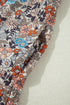 Floral Puff Sleeve Tiered Babydoll Pocket Dress
