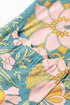 Floral Ricrac Trim V Neck Shift Mini Tank Dress